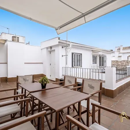 Apartment Penthouse In The Heart Of For 6 People Malaga